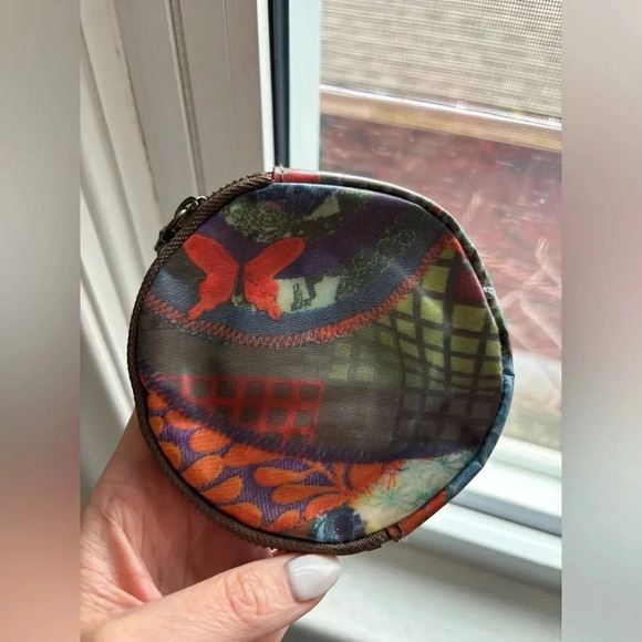 Desigual Colourful Butterfly Coin Purse - Picture 4 of 9